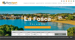 Desktop Screenshot of euroapartlafosca.com